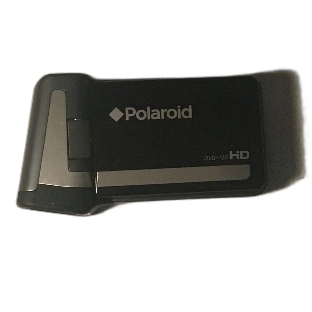 Polaroid DVG-720E Easy Grip HD Digital Camcorder - Black 720p Video 5MP Photos